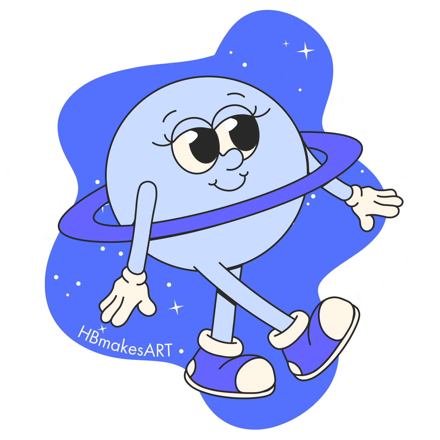 Artemis blob stickers