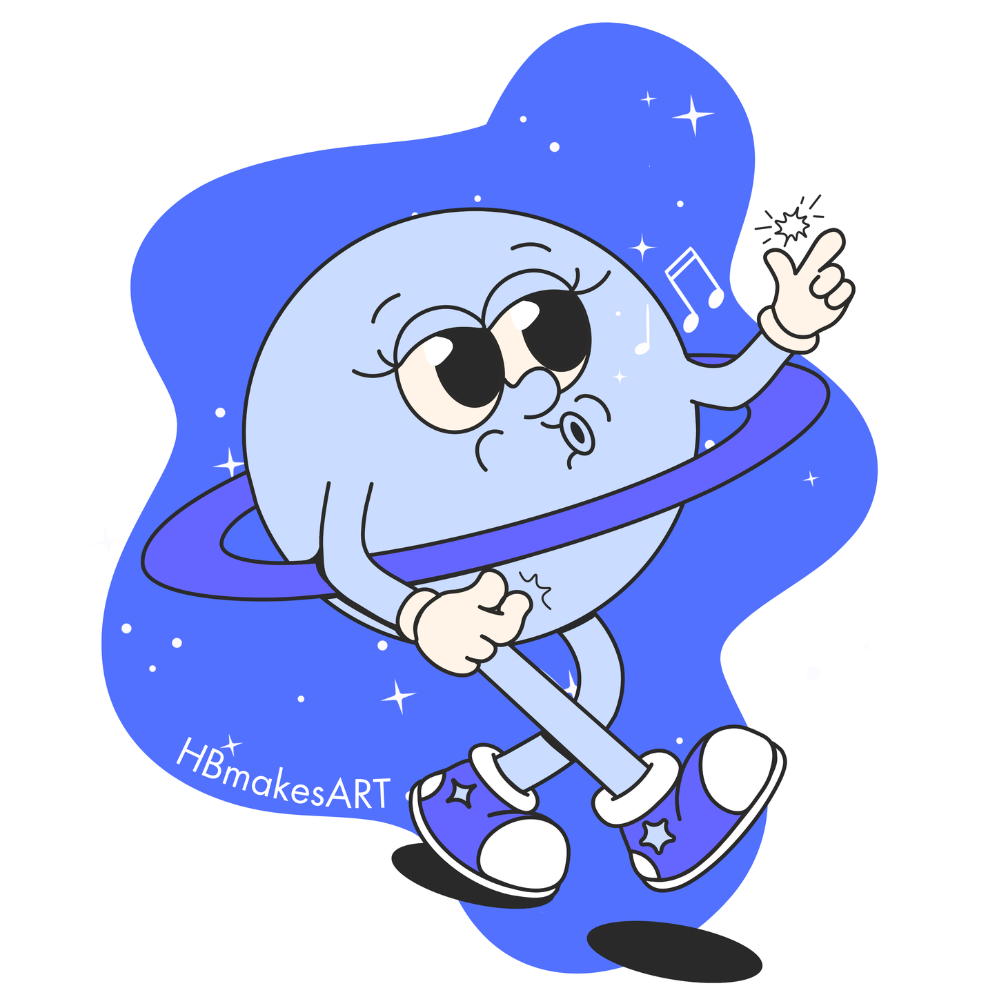 Artemis blob stickers