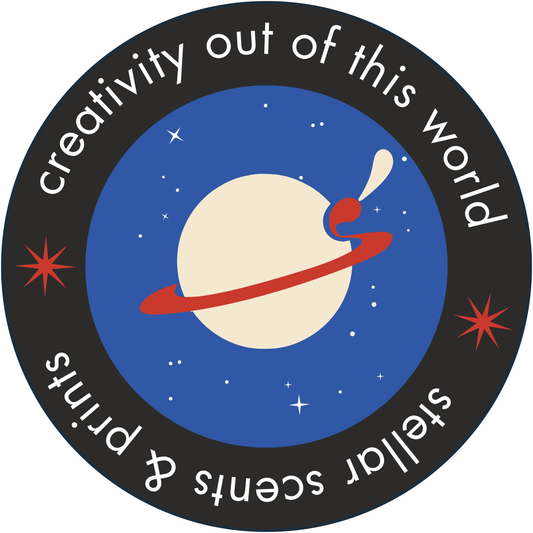 creativity out of this world stickers