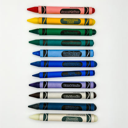 Build Your Own Crayon Wax Melt Sampler Box | Pick 8 Scents