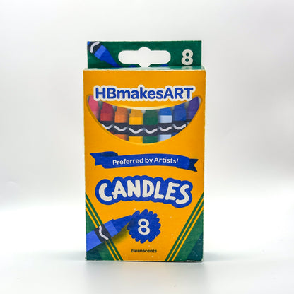 Build Your Own Crayon Wax Melt Sampler Box | Pick 8 Scents